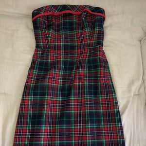 Vineyard Vines Tartan Wool Dress